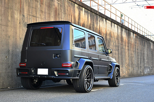 Фото дисков Anrky AN30 Глянцевый темный лак на Mercedes-Benz G-Class III