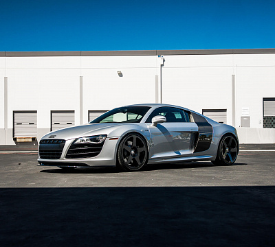 Фото дисков HRE 305M на Audi R8 (Typ 42)