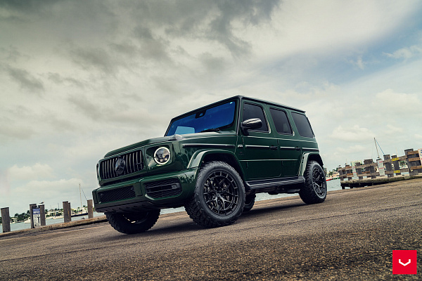 Фото дисков Vossen HFX-1 (5-Lug) Черный глянец на Mercedes-Benz G-Class III