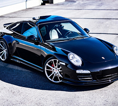 Фото дисков Vossen CG-203 на Porsche 911 VI
