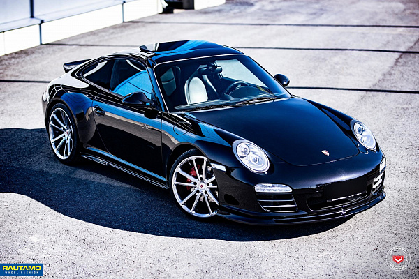 Фото дисков Vossen CG-203 Глянцевый лак на Porsche 911 VI