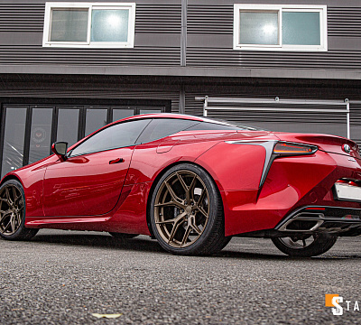 Фото дисков Vossen HF-5 на Lexus LC 500