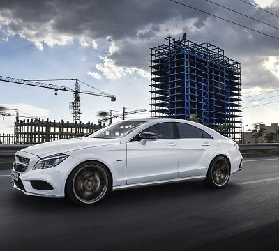 Фото дисков Vossen M-X3 на Mercedes-Benz CLS (C218)