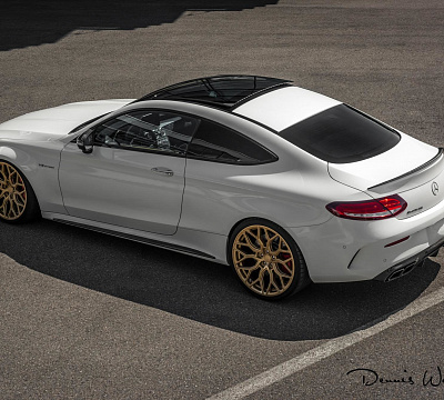 Фото дисков Vossen HF-2 на Mercedes-Benz C-Class (W205)