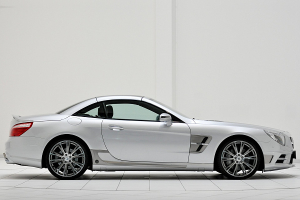 Фото дисков BRABUS Monoblock R Глянцевый графит на Mercedes-Benz SL (R230)
