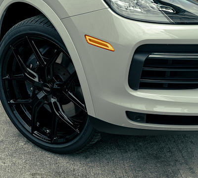 Фото дисков Vossen HF-5 на Porsche Cayenne III