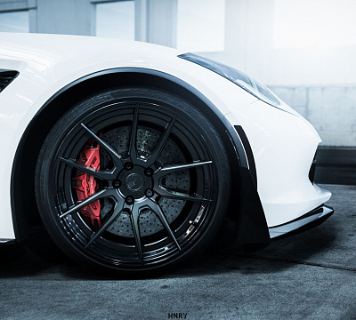 Фото дисков BC Forged HCA162 на Chevrolet Corvette C7