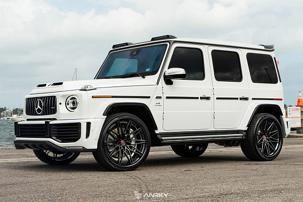 Фото дисков Anrky S3-X6 Черный сатин на Mercedes-Benz G-Class III
