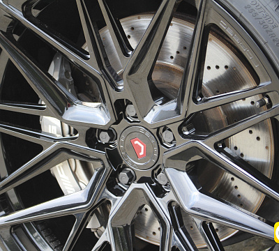Фото дисков Vossen EVO-5 на Mercedes-Benz C-Class (W204)