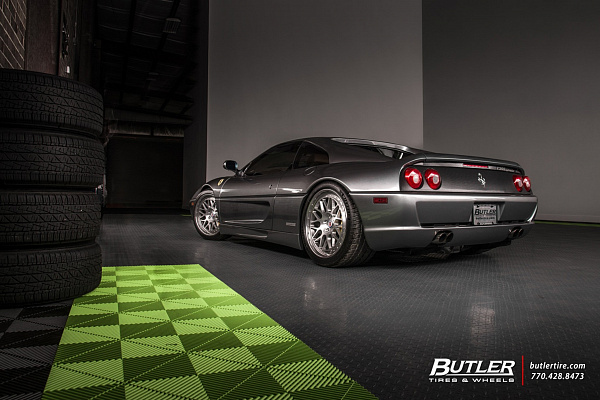 Фото дисков HRE 300 Глянцевый лак на Ferrari F355