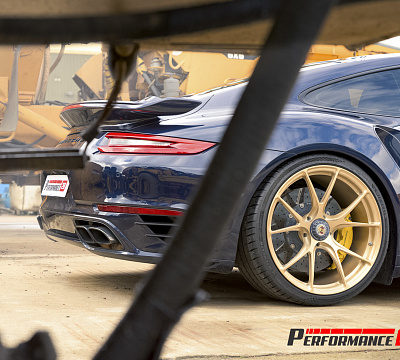Фото дисков Vossen RS74 на Porsche 911 VII