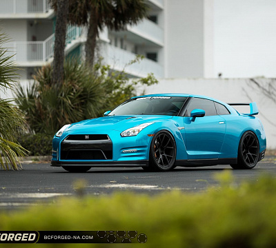 Фото дисков BC Forged RZ05 на Nissan GT-R