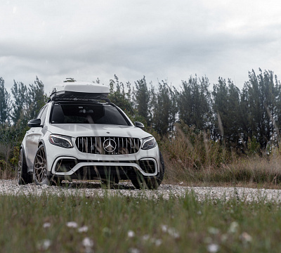 Фото дисков Vossen HF-2 на Mercedes-Benz GLC (X253, C253)