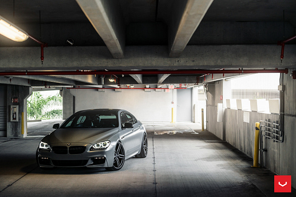 Фото дисков Vossen HF-1 Сатиновый графит на BMW 6/M6 (F06/F13/F12)