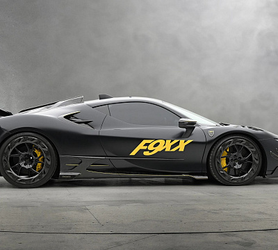 Фото дисков Mansory YT.5 на Ferrari SF90