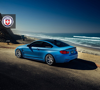 Фото дисков HRE P101 на BMW 4/M4 (F32/F82)