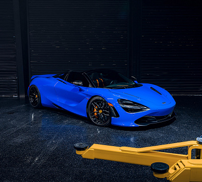 Фото дисков Strasse Wheels SV4 Deep Concave FS на McLaren 720S
