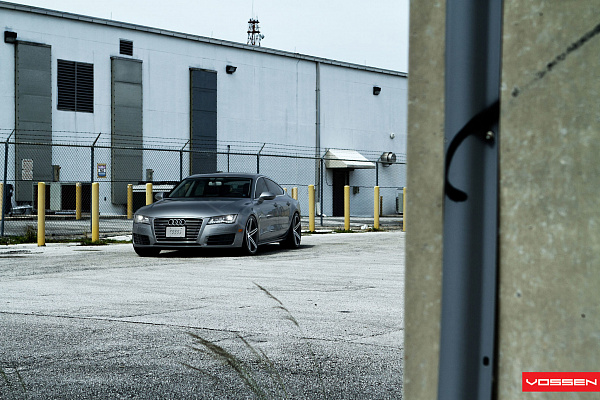 Фото дисков Vossen CV5 Алмазная проточка на Audi A/RS 7 (4G)