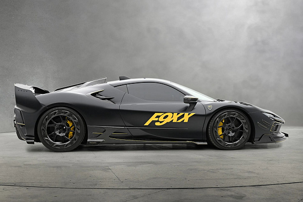 Фото дисков Mansory YT.5 Черный глянец на Ferrari SF90