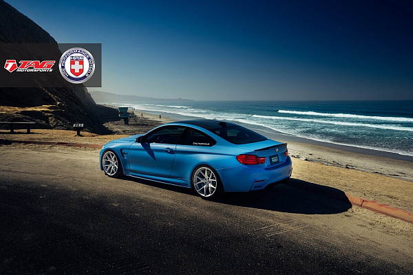 Фото дисков HRE P101 Сатиновый лак на BMW 4/M4 (F32/F82)