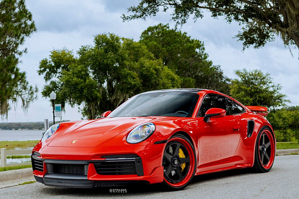 Фото дисков Strasse Wheels S5 Track Другой цвет на Porsche 911 VIII