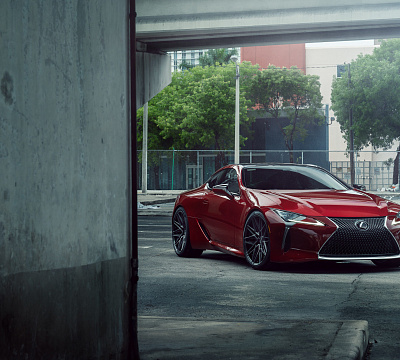 Фото дисков Vossen HF-7 на Lexus LC 500