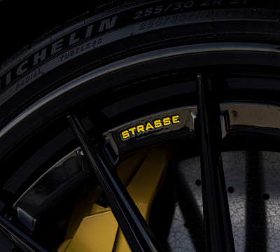 Фото дисков Strasse Wheels SV15 Deep Concave FS на Porsche 911 VIII
