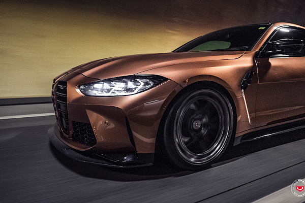 Фото дисков Vossen LC3-03T Глянцевый темный лак на BMW 4/M4 (G22/G82)