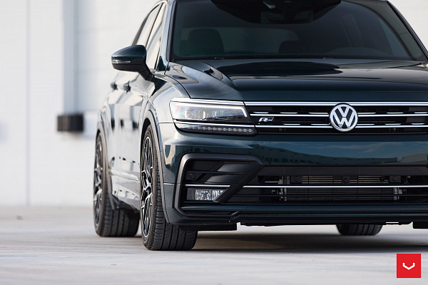 Фото дисков Vossen HF-2 Алмазная проточка на Volkswagen Tiguan II