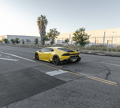 Фото дисков Vossen EVO-6T на Lamborghini Huracan