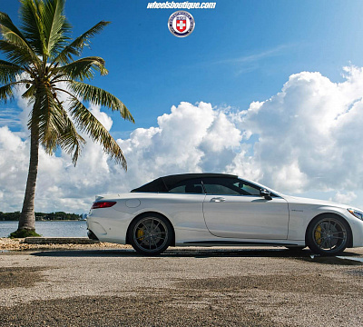 Фото дисков HRE P104 на Mercedes-Benz S-Class (W222, C217)
