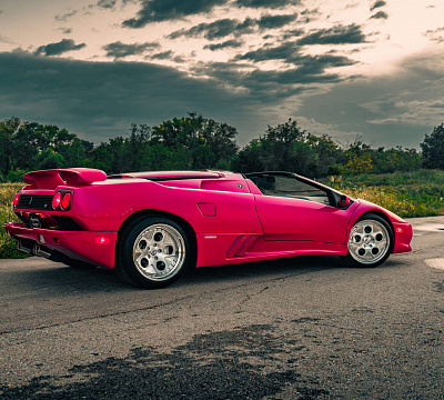 Фото дисков HRE 505 на Lamborghini Diablo