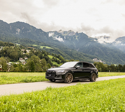 Фото дисков Vossen HF-7 на Audi Q7 (4M)