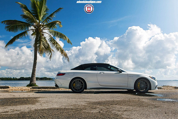 Фото дисков HRE P104 Глянцевый темный лак на Mercedes-Benz S-Class (W222, C217)