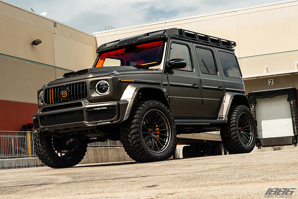 Фото дисков 1886 Wheels XR016 Черный сатин на Mercedes-Benz G-Class III