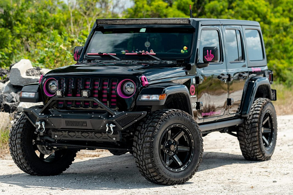 Фото дисков 4PLAY 4P63 Черный глянец на Jeep Wrangler IV (JL)