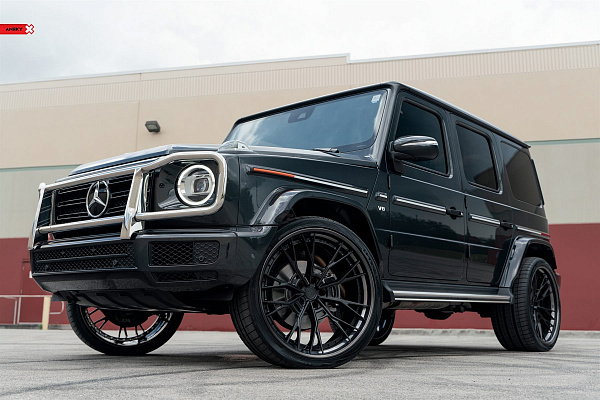 Фото дисков Anrky S3-X5 Черный сатин на Mercedes-Benz G-Class III
