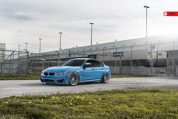 Фото дисков Anrky AN10 Алмазная проточка на BMW 3/M3 (F3x/F80)