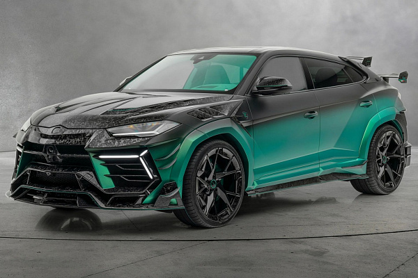 Фото дисков Mansory YN.5 Черный глянец на Lamborghini Urus