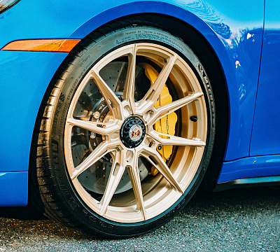 Фото дисков Vossen EVO-2R на Porsche 911 VIII