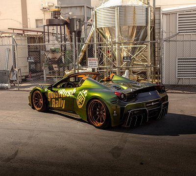Фото дисков Brixton Forged R11-RS на Ferrari 458