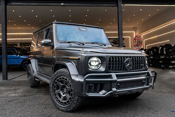 Фото дисков Brixton Forged BX01-M Черный матовый на Mercedes-Benz G-Class III