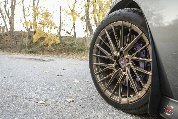 Фото дисков Vossen EVO-6T Сатиновая бронза на Dodge Charger VII