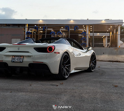 Фото дисков Anrky AN12 на Ferrari 488