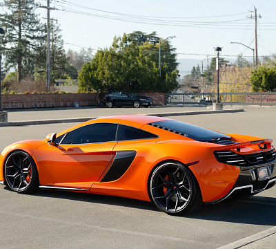 Фото дисков Vossen EVO-3 на McLaren 650S