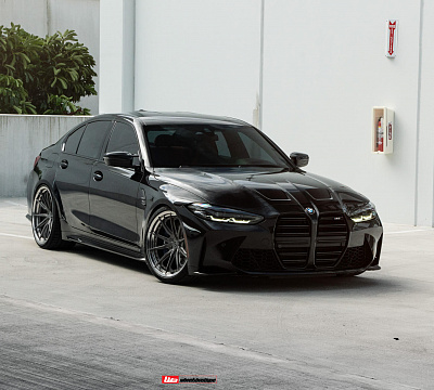 Фото дисков HRE S104SC на BMW 3/M3 (G2x/G80)