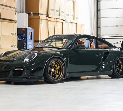Фото дисков HRE 522 на Porsche 911 IV