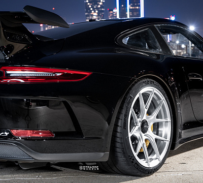 Фото дисков Strasse Wheels SM5R Deep Concave Monoblock на Porsche 911 VIII