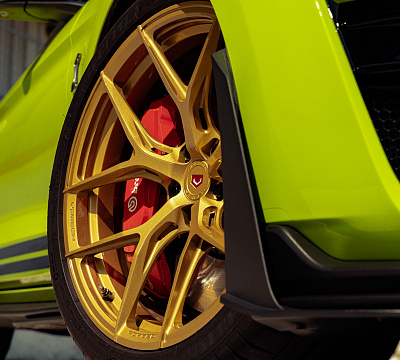 Фото дисков Vossen S21-01 на Ford Mustang VI