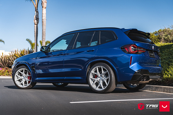 Фото дисков Vossen HF-5 Серебро на BMW X3/X3 M (G01/F97)